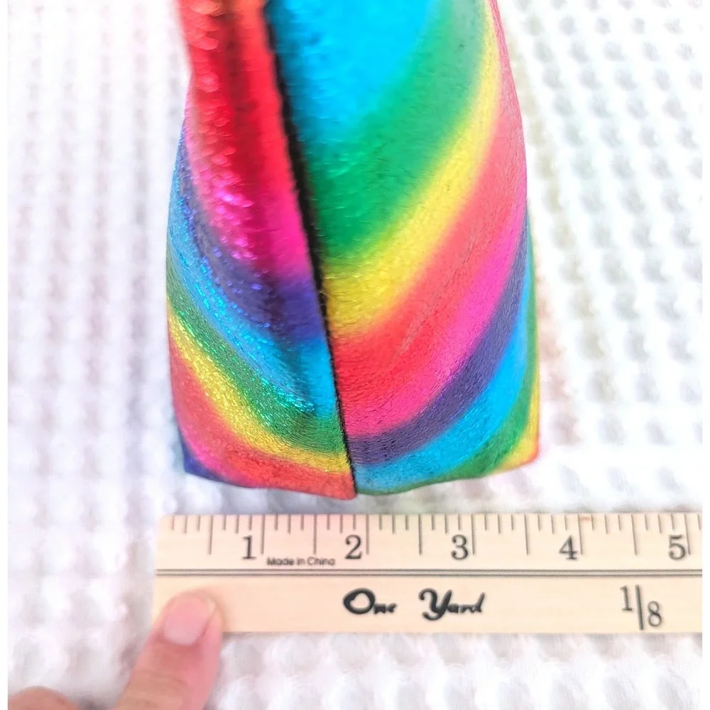 Handmade vibrant metallic